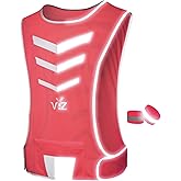 247 Viz High Reflective Mesh Safety Vest With 2 Reflective Bands and Pockets | High Visibility Neon Vest