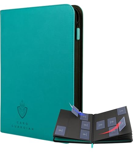 Card Guardian - 9 Pocket Premium Binder with Zipper for 360 Cards