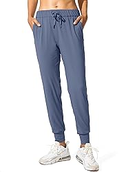 SANTINY Women's Joggers Pants Pockets Drawstring