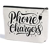 Cable Organizer Makeup Bag, Charger Bag Portable Pouch Purse Travel Essentials Organizer Cosmetic Bags for Women, Roomy Travel Makeup Toiletries Accessories, Christmas Birthday Gifts for Women