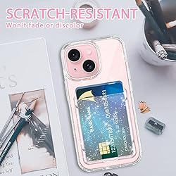 Petocase for iPhone 15 Wallet Case Card Holder Slot