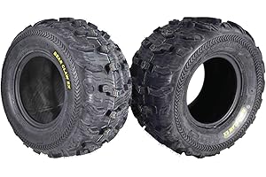 Kenda Bearclaw EX K573-22x11-10 Rear Tires for All Terrain (ATV), UTV, and Side by Side (SxS) Vehicles - 6-Ply - Bear Claw EX 22x11x10 (2-Pack)