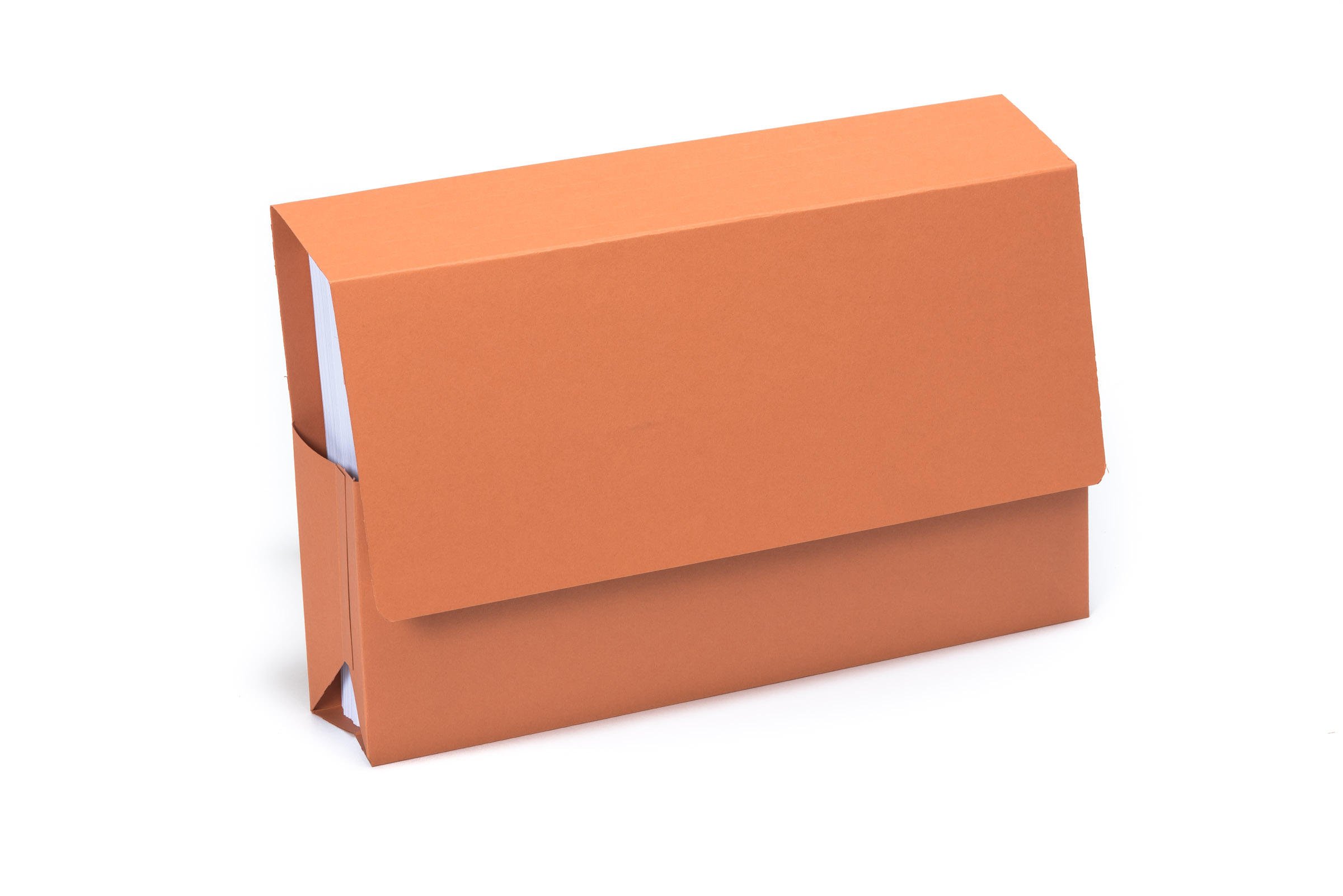 Exacompta Guildhall Probate Wallets, 315 gsm, Foolscap - Orange, Pack of 25