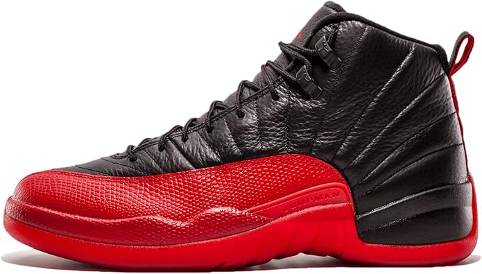 jordan 12 black varsity red