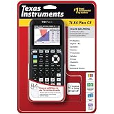 Texas Instruments TI-84 PlusCE Graphing Calculator, Black (Renewed)