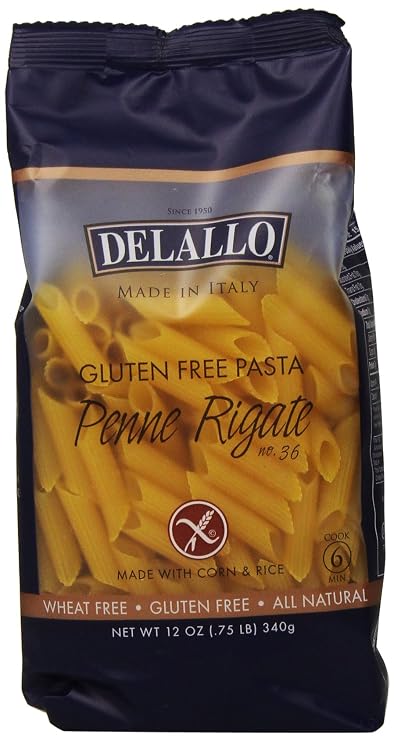 Amazon Com Delallo Gluten Free Corn And Rice Orzo 12 Ounce Pack Of 12 Orzo Pasta Grocery Gourmet Food