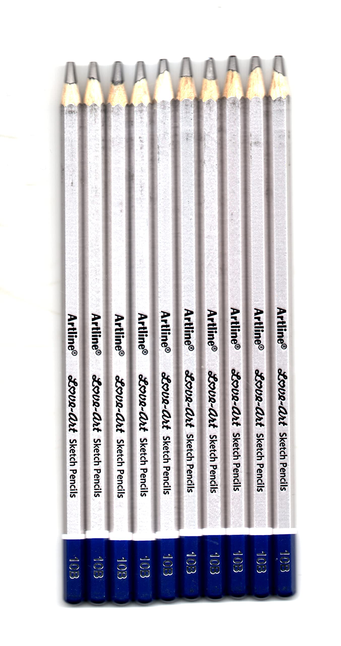 Artline Love Art 10b Sketch Pencils Set Of 10 Buy Online In Dominica At Desertcart 122373562