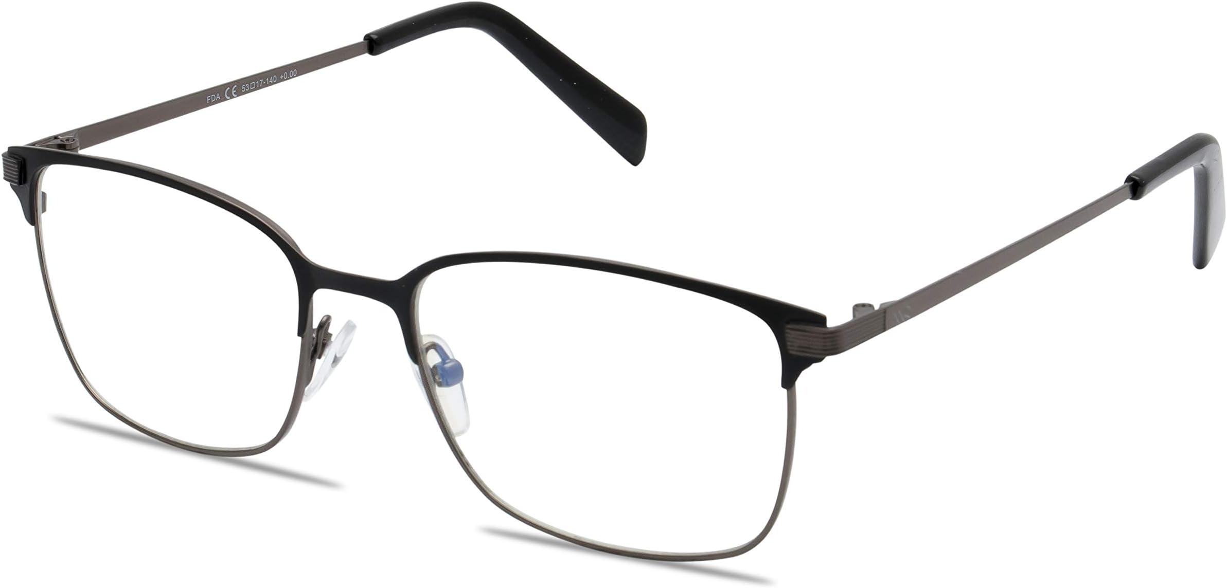 Blue Light Blocking Computer Glasses by WealthyShades. Sleep Better, Reduce Eyestrain & Fatigue When Gaming, Tablet/Phone Reading