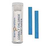 Cobalt Chloride Test Paper [Vial of 100 Strips] for