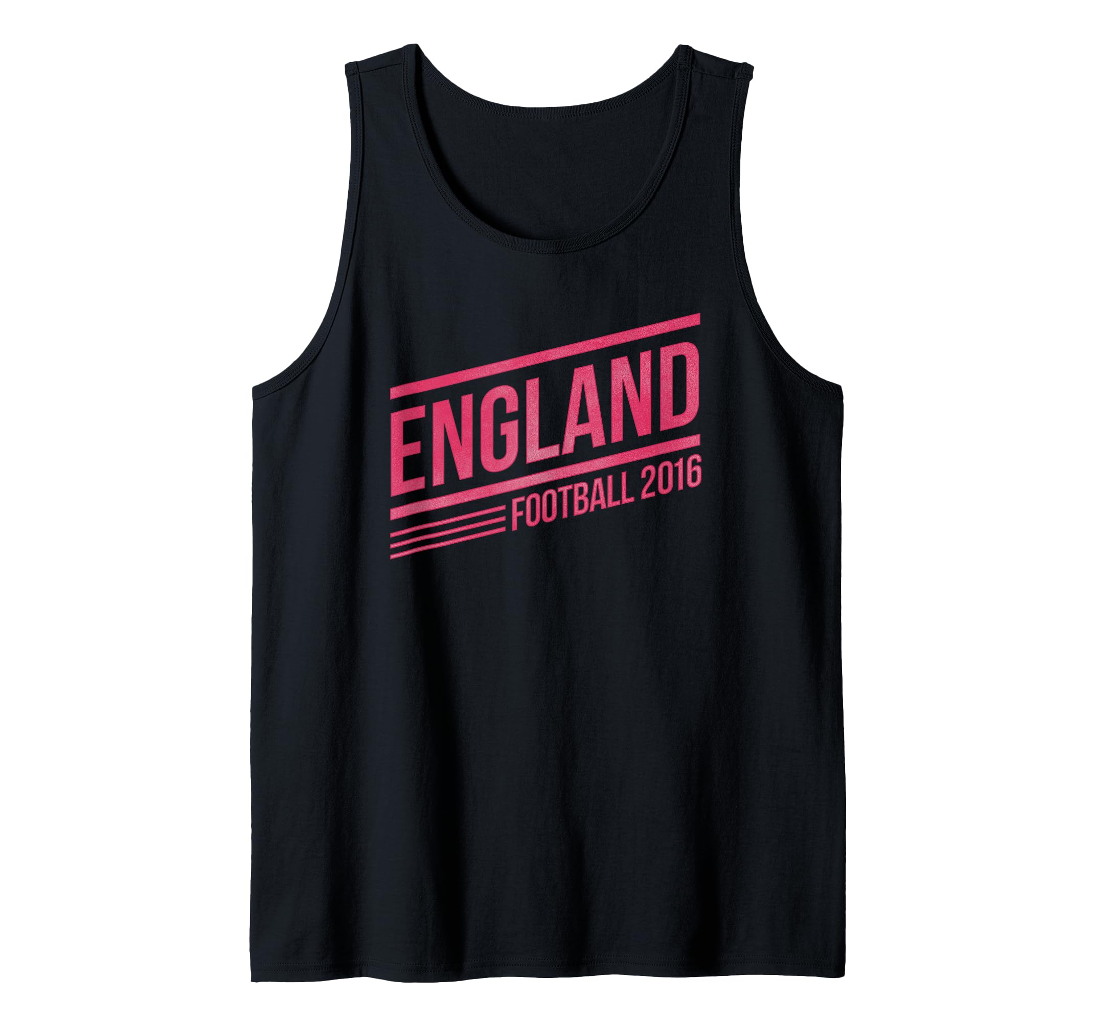 England Football 2016 Bold Red Text Tank Top
