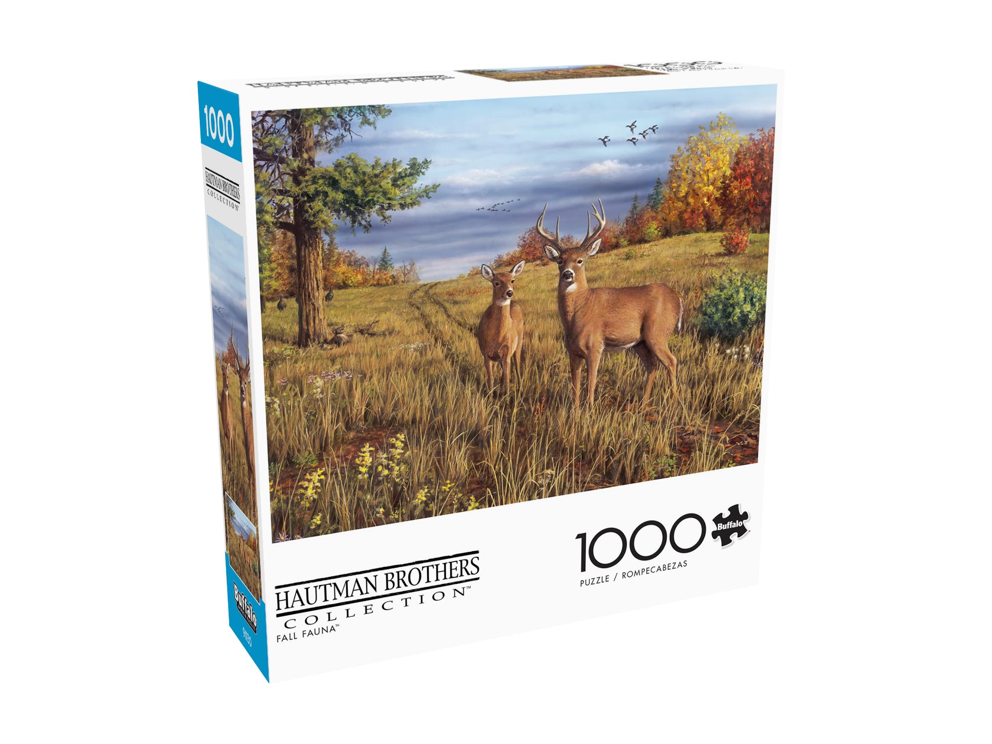 Buffalo Games - Robert Hautman - Fall Fauna - 1000 Piece Jigsaw Puzzle for Adults Challenging Puzzle Perfect for Game Nights - Finished Puzzle Size is 26.75 x 19.75