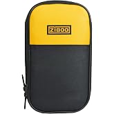 ZIBOO C35 Multimeter Meter Soft Case,Use for Clamp Meter Multimeter Compatible with FLUKE-HIOKI-Testo Sanwa-KYORITSU