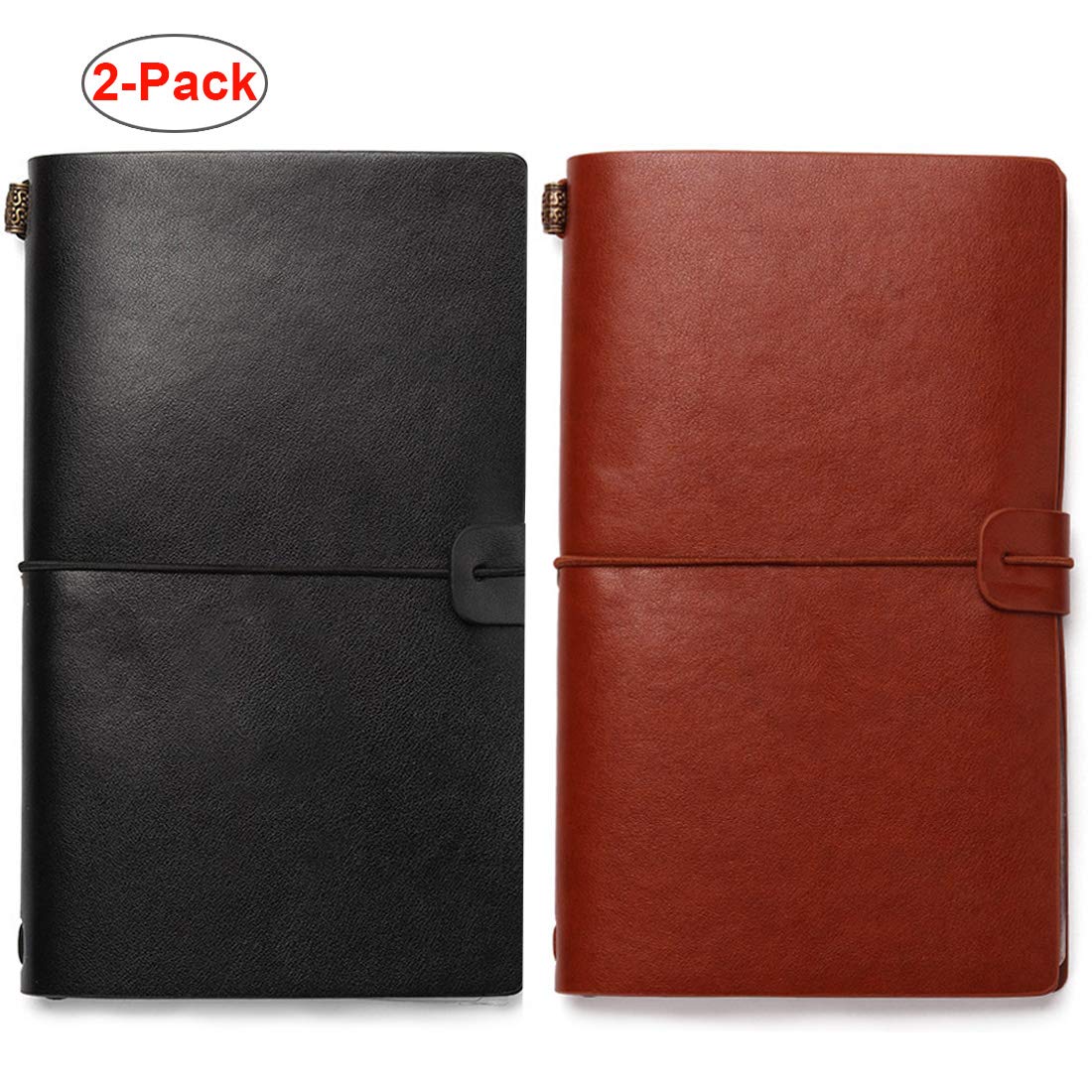 Travelers Notebook Refillable Leather Journal Antique Handmade