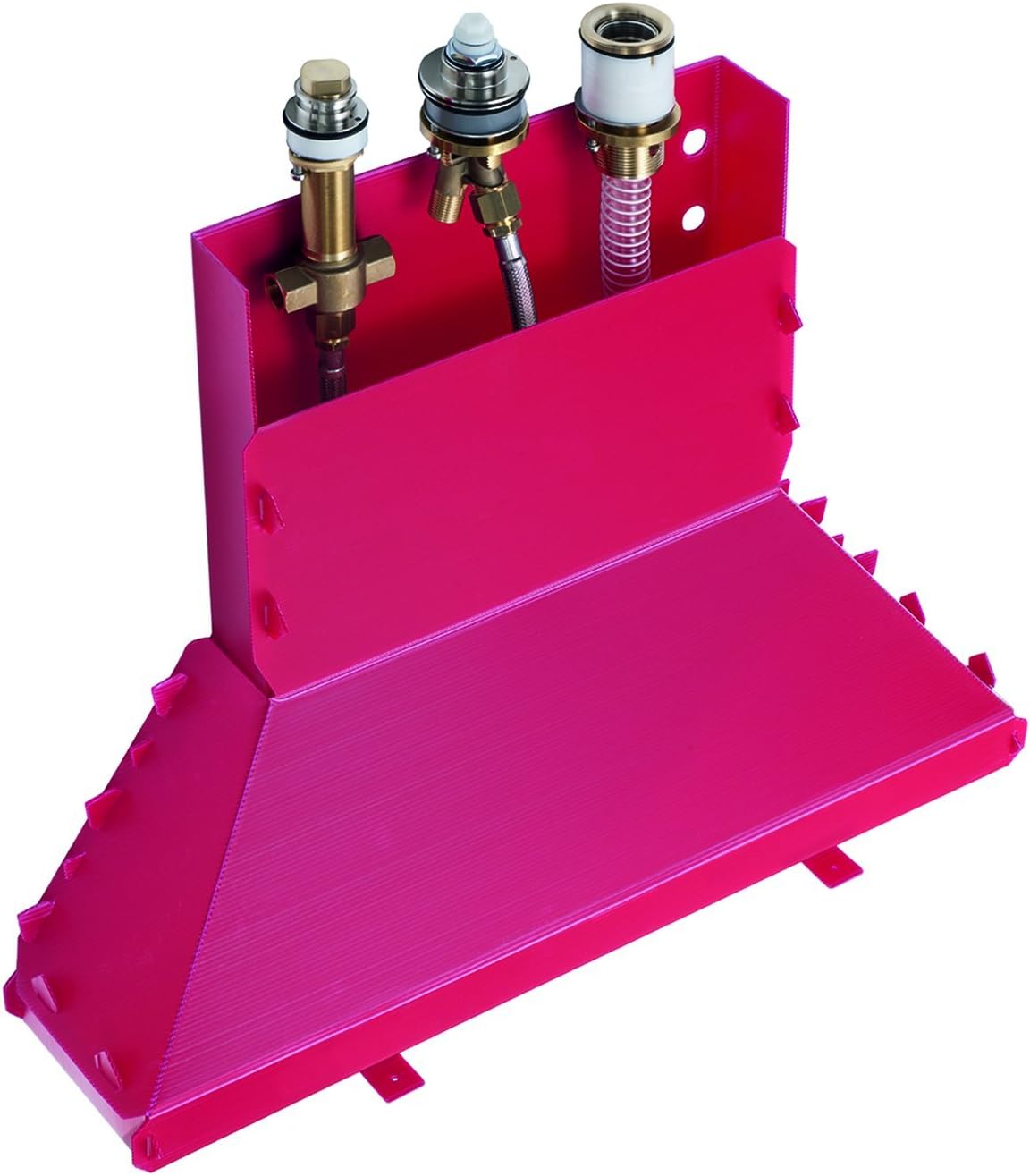 hansgrohe basic set for 3-hole rim-mounted bath mixer, Multi-colour