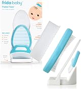 Frida Baby DermaFrida FlakeFixer 3-Step Cradle Cap Kit Sponge Brush Comb view 1