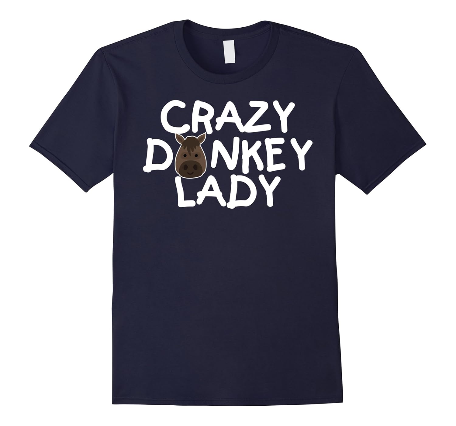 Crazy Donkey Lady T shirt-ANZ