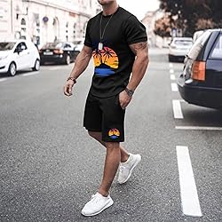 EELHOE Outfits Workout Outfits Mens Beach Outfits 2
