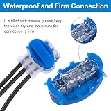 WINKIO 20 Pcs Waterproof Wire Connectors for Lawn Mowers & Robots view 3