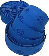Cinelli Original Cork Handlebar Tape & Plugs Blue view 2