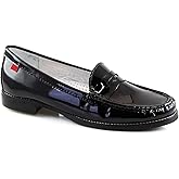 Womens Genuine Leather Comfort Slip on Penny Loafers