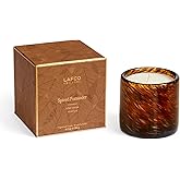 LAFCO New York Fall Classic Candle, Spiced Pomander - 6.5 oz - 50-Hour Burn Time - Reusable, Hand Blown Glass Vessel - Made in The USA