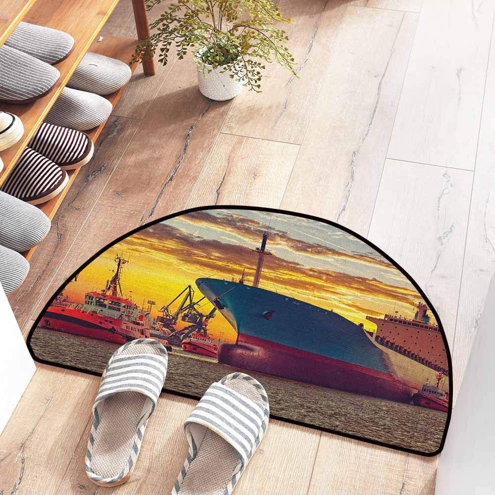 Amazon Com Axbkl Door Mat Nautical Giant Transportation Ship