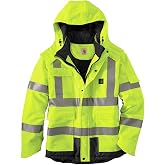 Carhartt Men's High-Visibility Waterproof Class 3 Sherwood Jacket