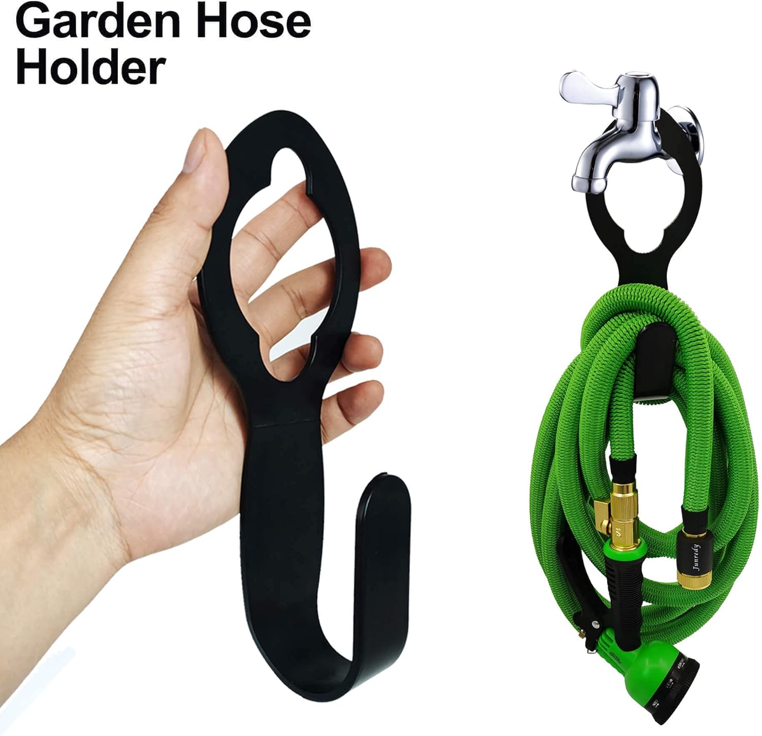 Junredy Garden Hose 25ft Expandable Water Hose with 8 Function Nozzle Sprayer, Lightweight Flexible Hose with Durable 3750D Fabric, 3-Layers Latex, 3/4" Solid Fittings for Garden, Lawn, Washing Cars : Garden & Outdoor
