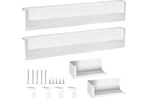 Baseboard Heater Cover, Adjustable Length from 3FT to 6FT, Including Left and Right End Covers, High Carbon Steel, Total Leng