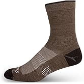 USA Made - Crew Socks - Hiking Socks - Merino Wool - Mountain Heritage