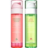 MAXCLINIC [K-Beauty] Rose Vitamin + Cica Biome Foam Gift Set | Daily Face Wash Oil Based Cleanser to Foam | Korean Skin Care Oil Cleanser for Dry Sensitive Skin