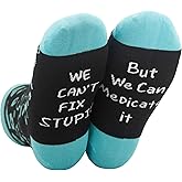 InnoBeta Pharmacist Gifts – Fun Pharmacists Appreciation Socks for Women and Men, Graduation or Coworker Gift, One Size Crew Socks