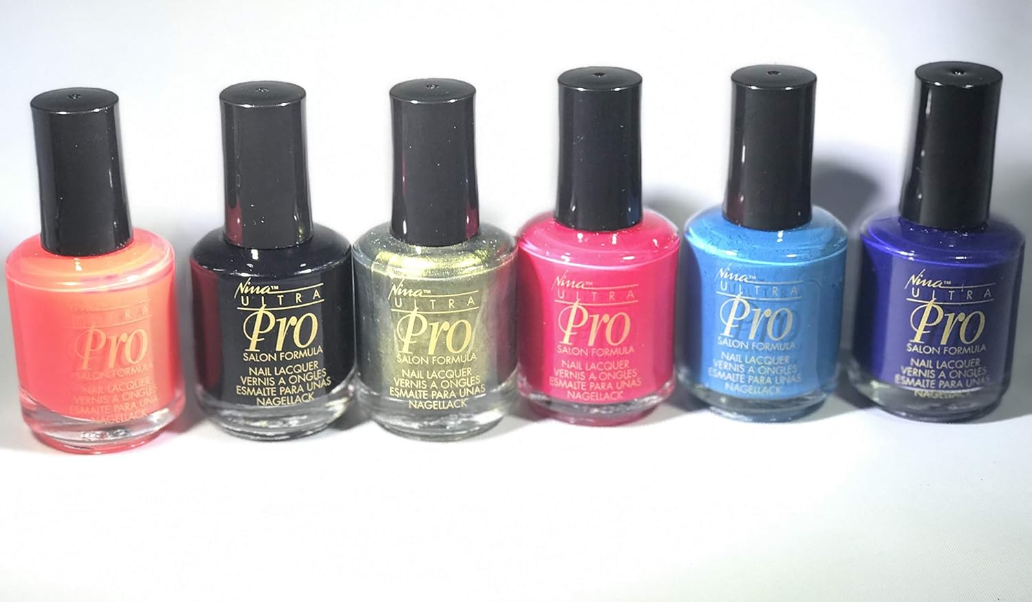 Nina Ultra Pro Nail Polish Set Of 6 Beauty