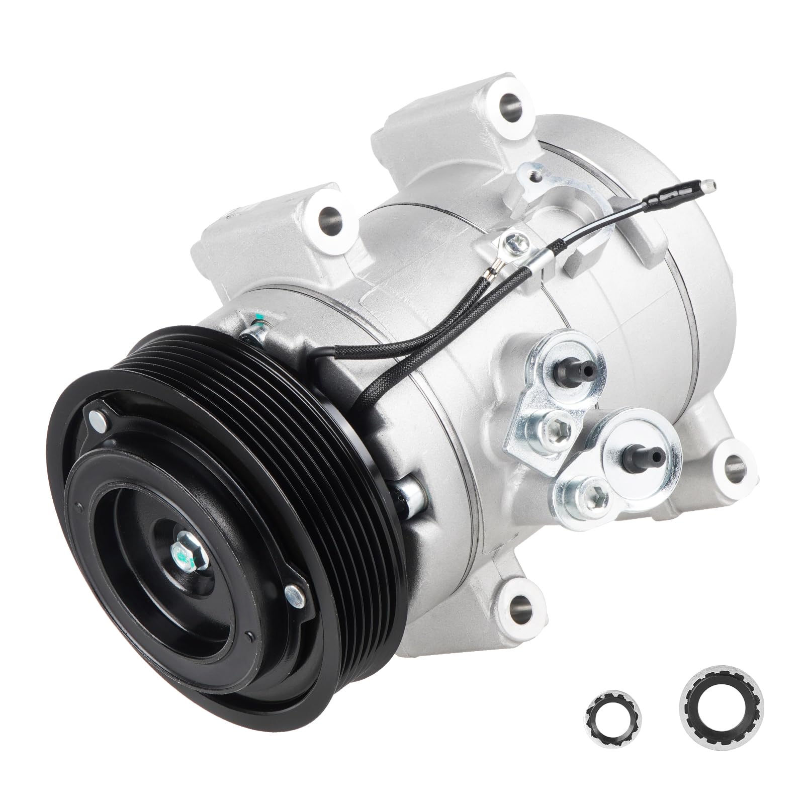 Photo 1 of Air Condition AC Compressor with A/C Clutch Fit For Toyota Tacoma 2.7L 4.0L 2005 2006 2007 2008 2009 2010 2011 2012 2013 2014 2015, Without sensor, Replace CO 10835C