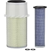 FLTRUCKTOP 1024947M91 1043327M91 Air Filter Kit | Compatible with Massey Ferguson Tractor 20C 230 235 245