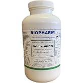 Biopharm Sodium Sulfite, Anhydrous, ACS Grade, Crystals, 1 Pound (454 g)