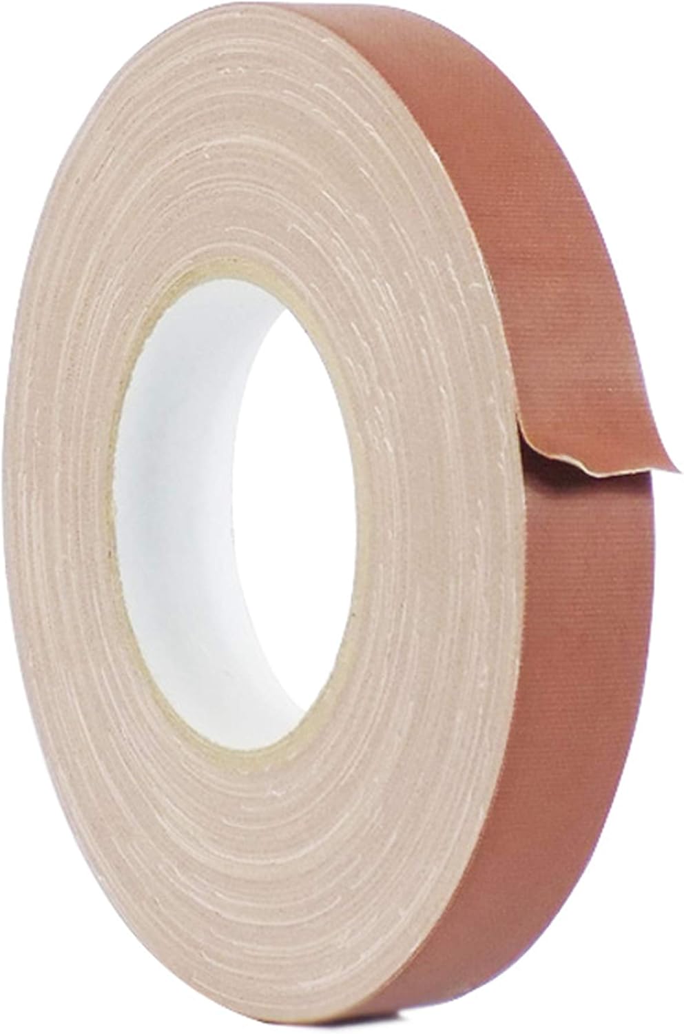 WOD GTC12 Gaffer Tape, Brown Low Gloss Finish Film, 1 inch