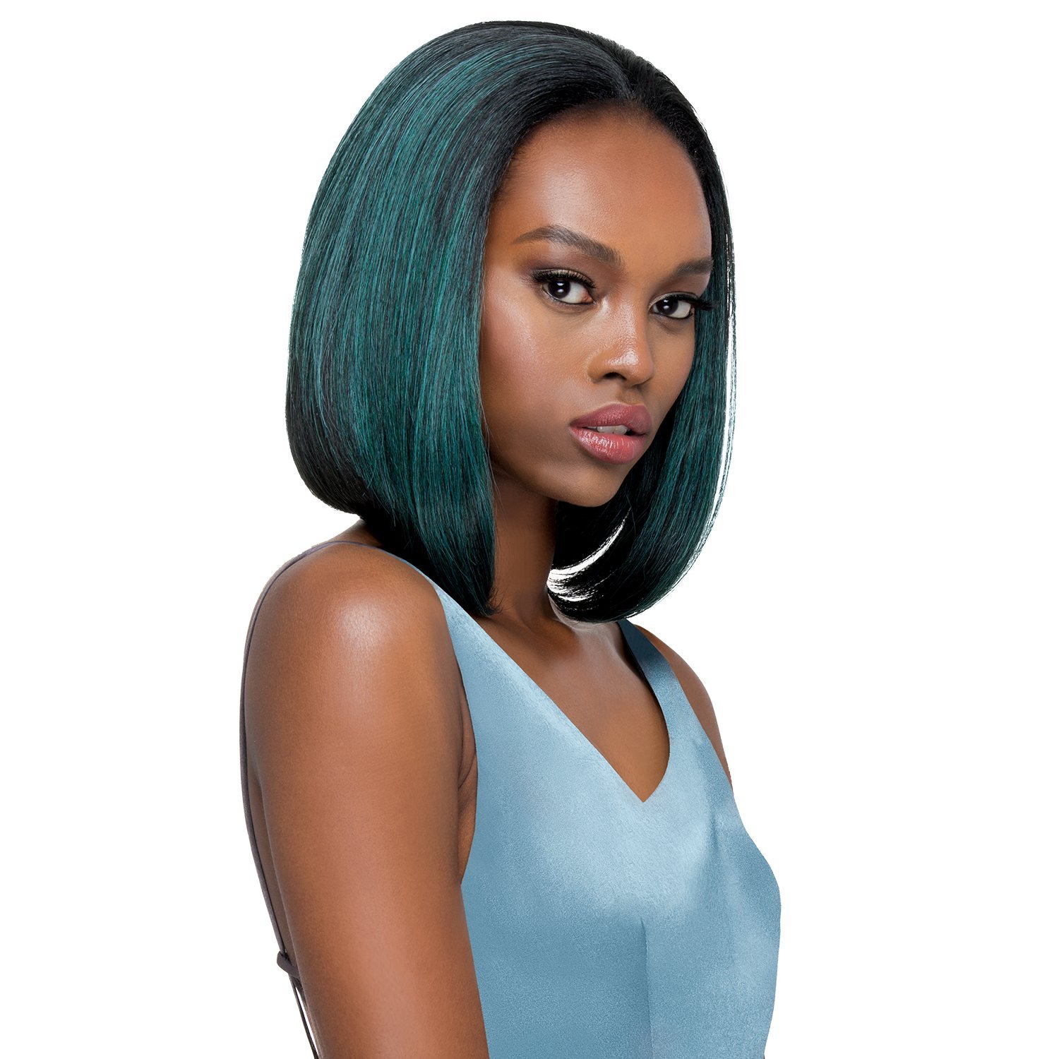 Amazon Com Outre Synthetic Hair Half Wig Quick Weave Mint