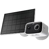 TP-Link Tapo Outdoor Battery Camera w/Solar Panel Base, Wireless, 1080P, Free Person/Vehicle Detection, SD/Cloud Storage, Col