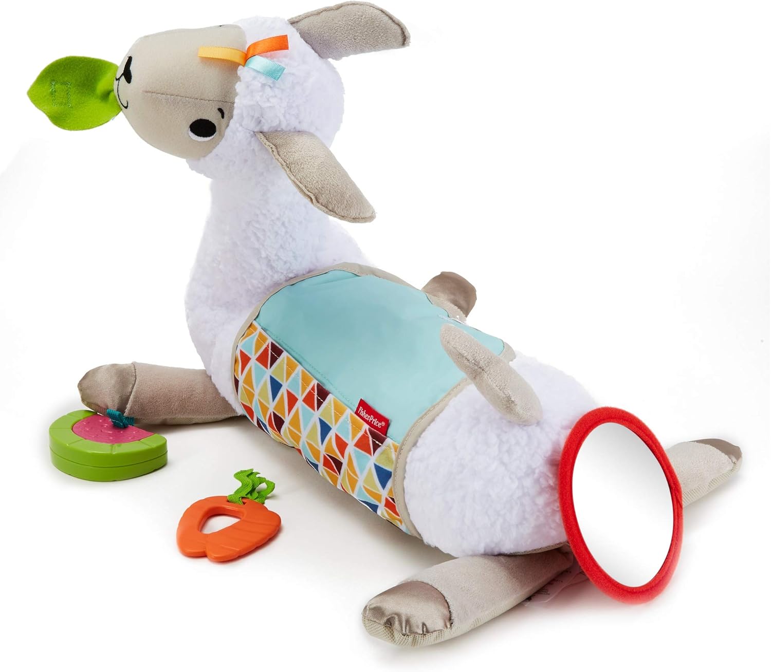 fisher price grow with me tummy time llama