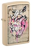 Zippo Literary Anatomy Flat Sand Pocket Lighter