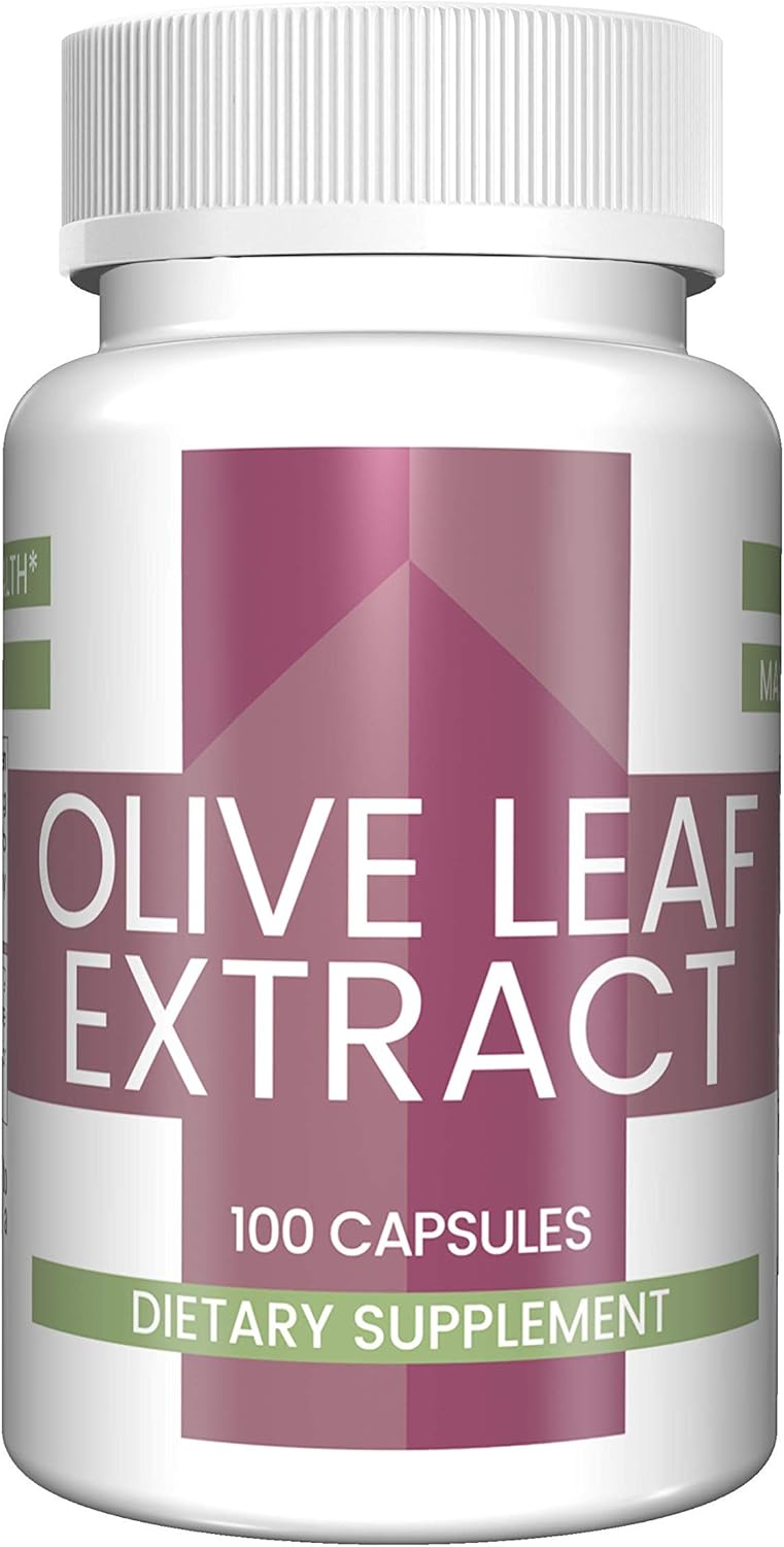 Olive Leaf Extract Capsules (100 Capsules, 800 mg per Serving) (2