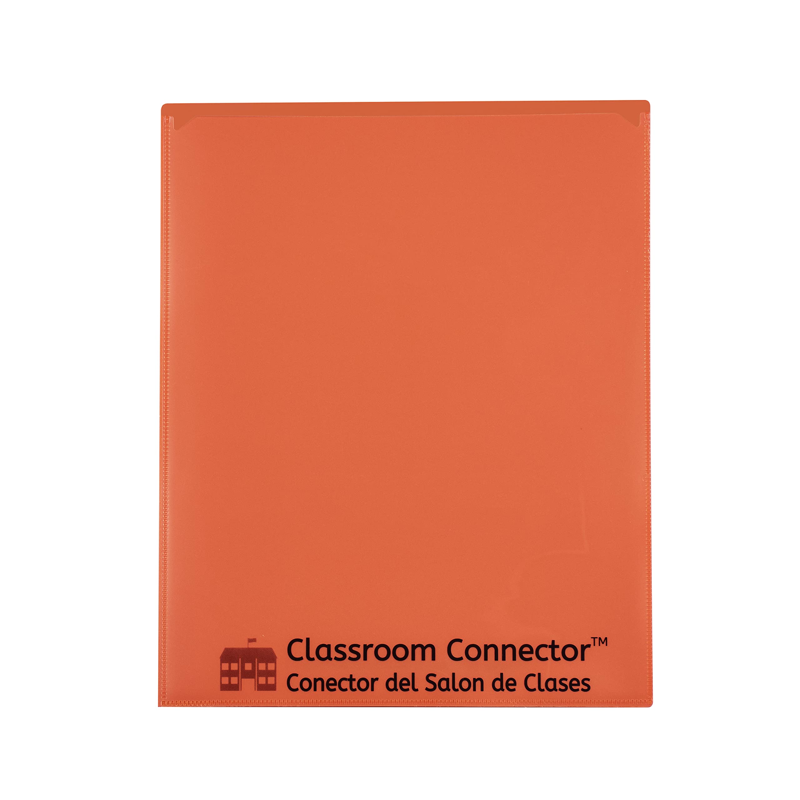 C-Line Classroom Connector School-to-Home Folders, Orange, 25 per Box (32002) (Pack of 6) Image