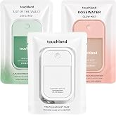 Touchland Glow &amp; Gentle Hydrating Hand Sanitizer Spray &amp; Case Travel Size | TSA ready Power Mist with skincare benefits. Floral scents of Lily of the Valley and Rosewater &amp; Icy White Case.