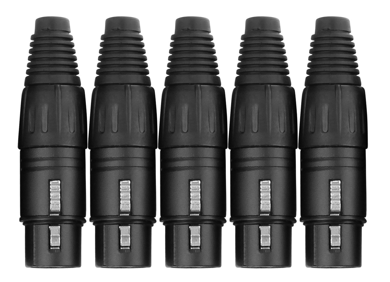 Pronomic XFPLUG Black XLR Female - 5 pack