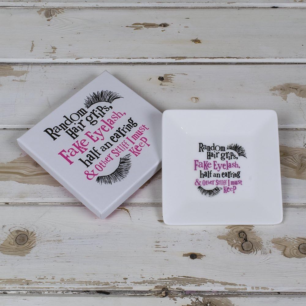 The Bright Side- -Female Coin Tray - Random Hair Grips- for 2016, White, 11 cm - Image 3