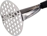 Joyoldelf Stainless Steel Potato Masher with Non Slip Handle view 3