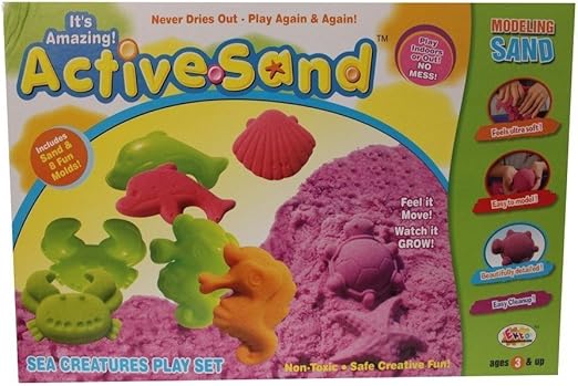 House Of Gifts Active Sand and Mini Foldable Pocket Size Magnetic Travel Chess Set Board Game