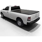 Toptiny Hard Folding Truck Bed Tonneau Cover|HTF081|Fits Dodge Ram 1500(2002-2026), 2500&amp;3500(2003-2026) 8FT Long Box w/o Rambox