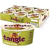 Tangle Bulgogi Alfredo Instant Pasta Bowl, 15g Protein Fettuccine, 6-Bowls | 15g protein, 4g fiber per serving; Sweet-savory bulgogi meets creamy alfredo; Air-dried chickpea noodle; Microwave-ready